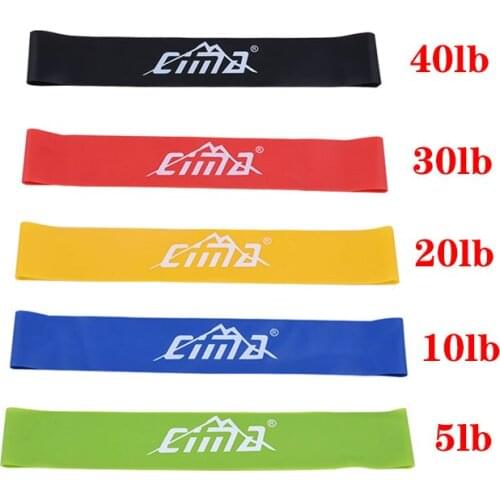 Resistance Bands Elastic Fitness Buttock Strength Training Crossfit Yoga Exercise Rubber Pulling Loop Workout Equipment