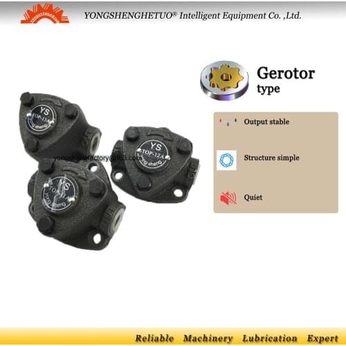 Electric trochoid circulation pump gerotor lubrication oil lubricator gear oiler TOP-11A for circulating lubrication system