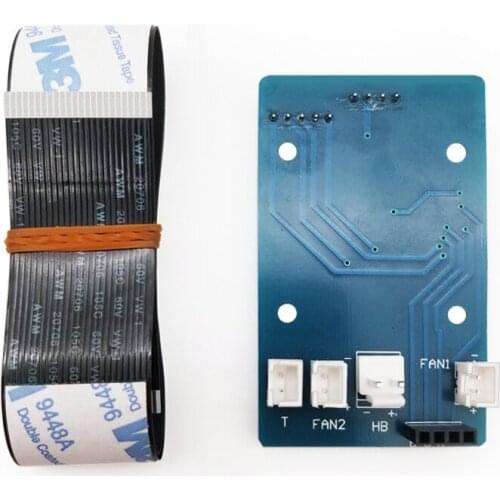 Hot-end PCB Adapter Board with 24-pin Cable for Artillery Sidewinder X1 Genius 3D Printer parts