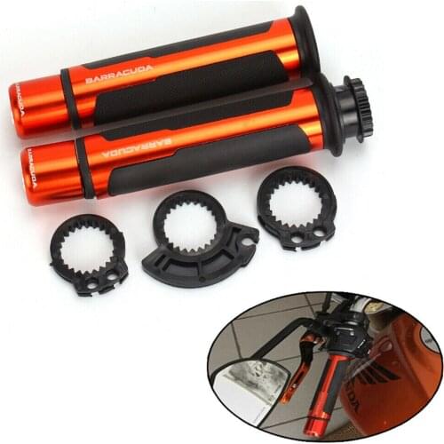 Pair 7/8 " 22mm Motorcycle Handlebar Handle Bar Grips Dirt Bike Handle Bar Fit For Kawasaki Accessories