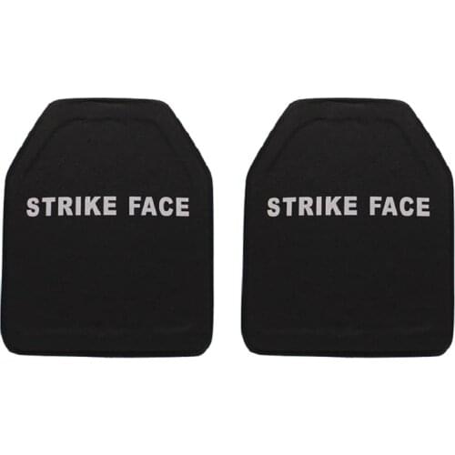2pcs/Lot Ballistic Plate Level 4 Alumina&PE Bulletproof Panels NIJ Level IV Stand Alone Al2O3 Body Armor Free Shipping