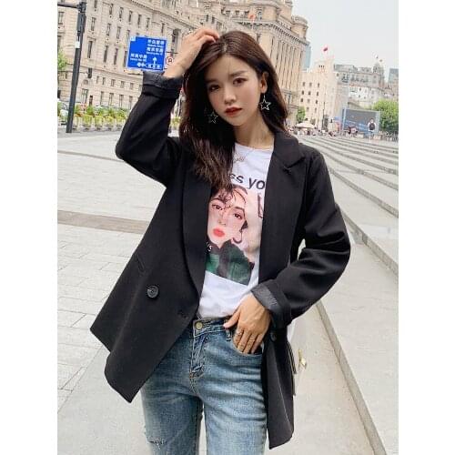 KMETRAM Streetwear Blazer Women Clothes 2020 Spring Autumn Jacket Women Korean Trench Coat Female Jacket Chaqueta Mujer MY4678