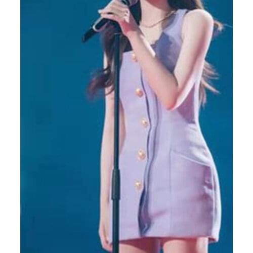 Dress Blazer Suit Lavender Violet Short Blazer Women One-Button Satin Collar Long Sleeve Short Suit Womens Blazers Jackets