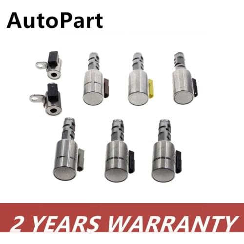 09G 09D 09M TF60SN TR60SN N92 N93 N282 Transmission Solenoid Valve Set Kit 8PCS For Audi A4 VW Golf Tiguan For BMW Mini Cooper