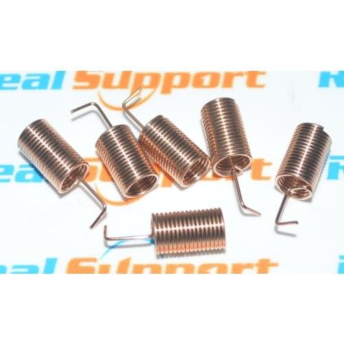 10PCS/LOT 433M spring antenna 433MHZ copper built-in antenna