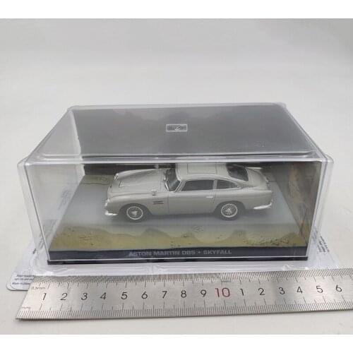 10CM 1:43 Scale 007 Car Model Toy Martin Db5 Alloy Diecasting Model Metal Diecast & Toy for Collection Souvenir Gift Display