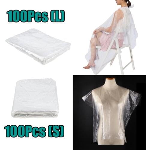 200-piece S&L Disposable Hair Cutting Capes Cloth Set Salon Gown for Barber