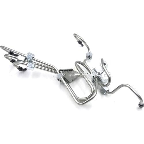 Free shipping Komatsu PC300-7 350 PC360-7 High Pressure Oil Pipe 6D114 Engine High Pressure Oil Pipe digger excavator parts