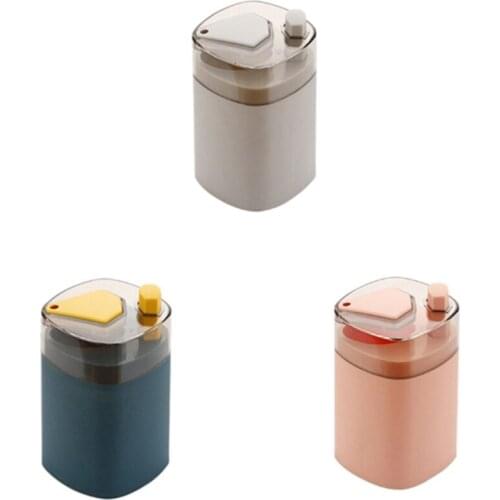 Toothpick Holder Container Wheat Straw Household Table Toothpick Storage Box Toothpick Dispenser