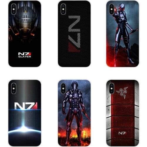 For Huawei Mate Honor 5X 6X 7 7A 7C 8 9 10 8C 8X 20 30 Lite Pro Accessories Phone Shell Covers N7 Mass Effect