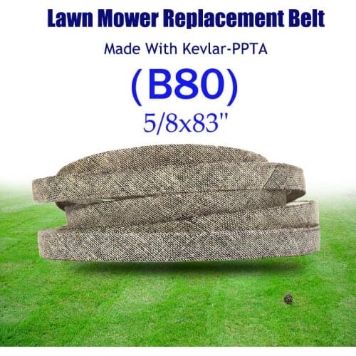 Make with Kevlar Mower Belt 5/8x83" Special Cotton B80 Repeated Bending Hot Selling High Resistance for M/TD 754-0472/954-0472
