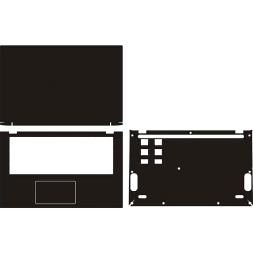 Carbon fiber Laptop Sticker Skin Decal Cover Protector for Asus V4000 14"