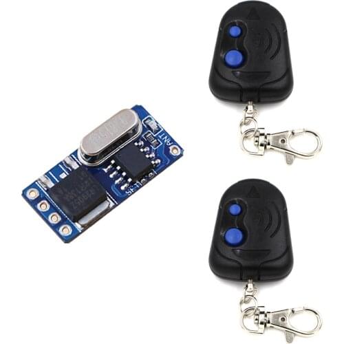 NEW Data Transmission System Micro Remote Control Switch Video Remote Switch Anti-interference DC3V3.5V3.7V5V6V9V12V 315/433MHZ