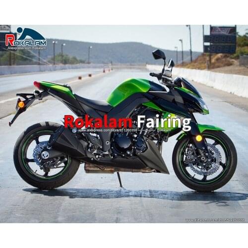 Fairing For Kawasaki Z1000 2010 2011 2012 2013 Z-1000 10 11 12 13 Black Green Motorbike Cowlings (Injection Molding)