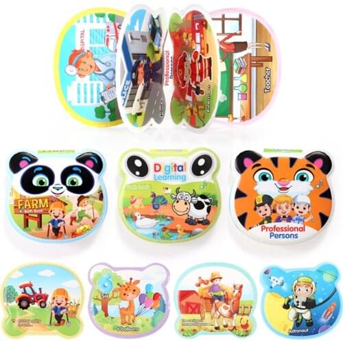Floating Baby Bath Time Waterproof Bathtub Books Kids Portable Learning Bath Book Infant Water Educational Toys for Toddlers