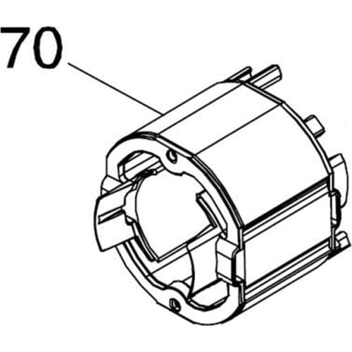 MAKITA JM23300003 220-240V Field Stator for LH1201 LH1200FL