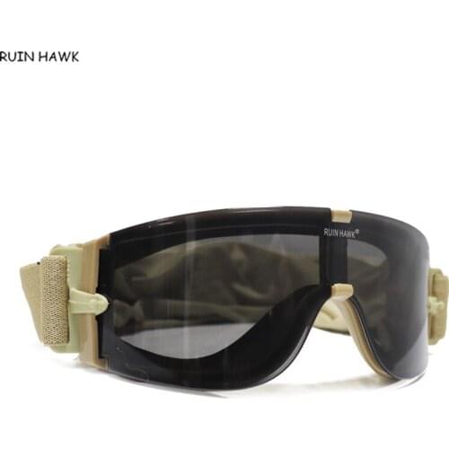 RU Tactical Ski glasses Fashion Road Cycling Glasses Outdoor Mountaineering Fishing Anti-ultraviolet Sunglasses