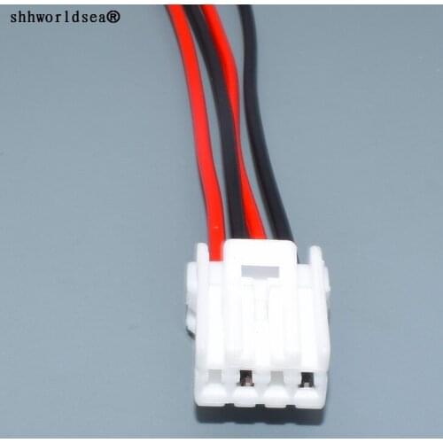 Shhworldsea 4pin 1.8mm Auto Electri plug harness wire plug plastic connector 174922-1 368501-1