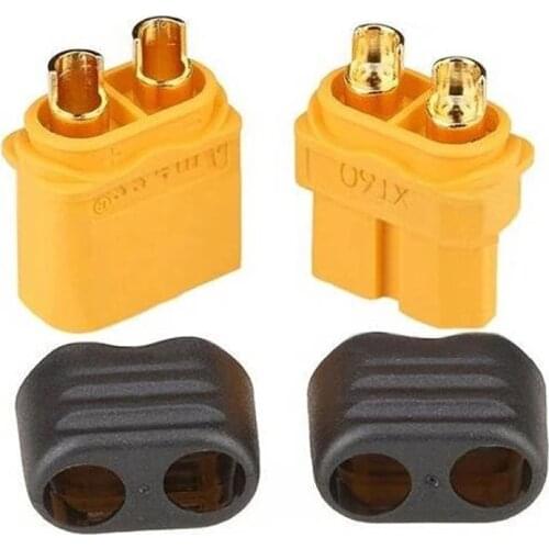 Xt60 Plug Connector, With Sheath Housing, 5 Male, 5 Female, 10pcs