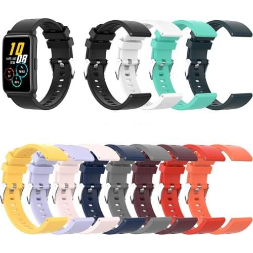 20mm Silicone Watch Band Strap with Quick Release Pins Suitable for Watch Fit Silicone Strap Fit Strap watch ES Dropship