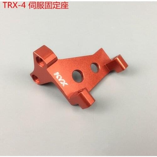 1/10 RC Crawler Heavy Duty Alloy Servo Mount Servo Stand for 1/10 TRAXXAS Trx-4 TRX4