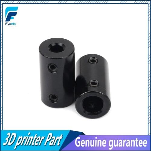 4pcs/lot Black Shaft Coupler Stepper Motor Coupling 5x8 For 3D Printer Car Model Ship Model Metal DIY Model