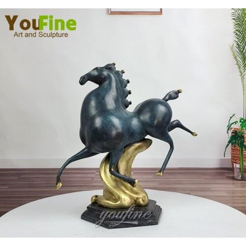Bronze Horse Sculpture Animal Sculptures Bronze Horse Statue Horse Standing Animal Sculptures For Garden Home Office Decoration