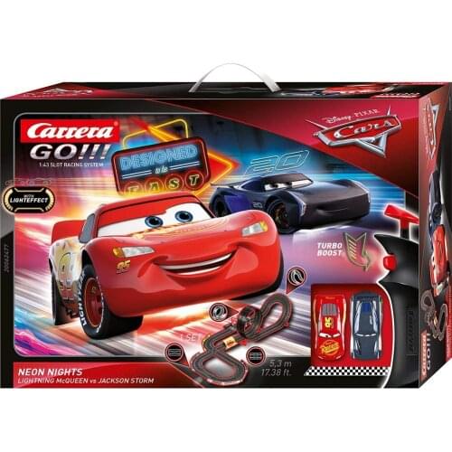 CARRERA 62477 track GO DISNEY PIXAE CARS NEON NIGHTS