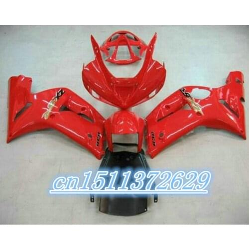 Dor-Hot Sales,03 04 zx-6r Bodykits Fairing For kawasaki Ninja ZX6R 2003 2004 Red Race Bike Motorcycle Fairings D