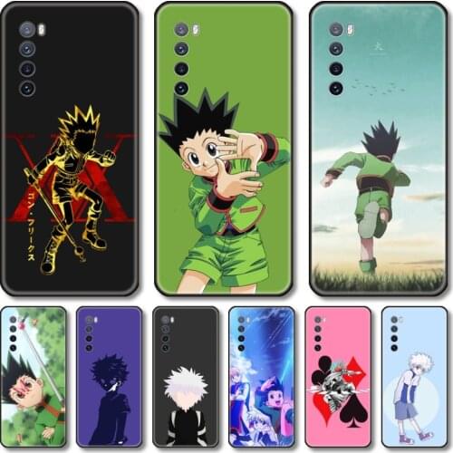 Freecss japan anime Phone Case For Huawei Nova 2 3 4 5 6 7 8 SE i E Pro Lite black cell shell