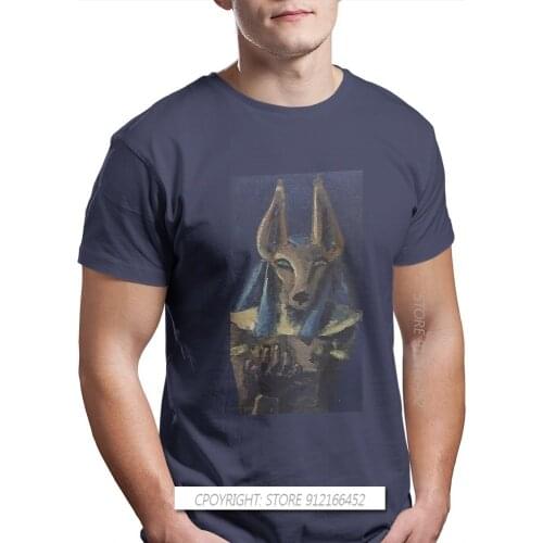 Men Streetwear Egyptian Mythology Ancient Egypt Gods Atum Horus Osiris Fashion T-Shirts Anubis Harajuku Short Sleeve