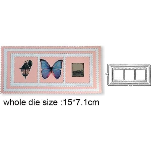 Lace Baby Photo Frame Metal Cutting Dies 2020 For DIY Scrapbooking dies Embossing die cuts Craft Paper/Photo Card Stencils dies