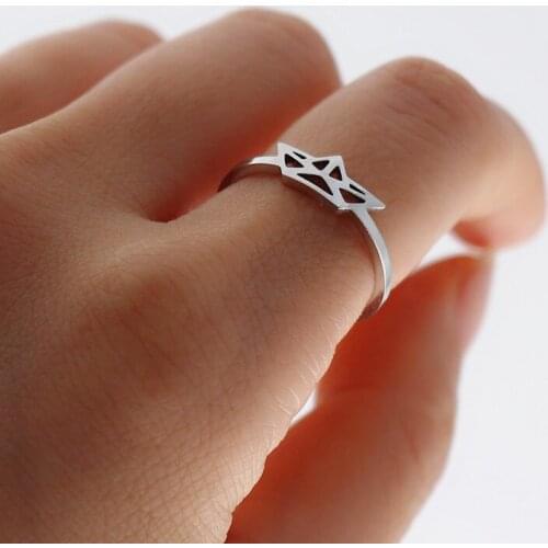 10pcs Stainless Steel Rings Women Men Punk Jewelry Original Boat Ring Gold Anillos Hombre Vintage Accessories