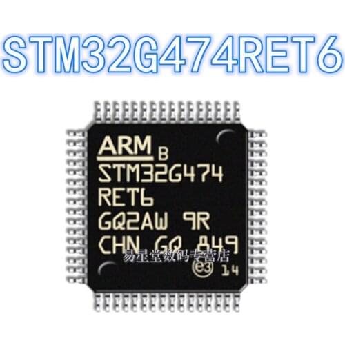 1PCS 100% new original authentic STM32G474RET6 QFP-64 32G474RET6 QFP64 32-bit microcontroller chip