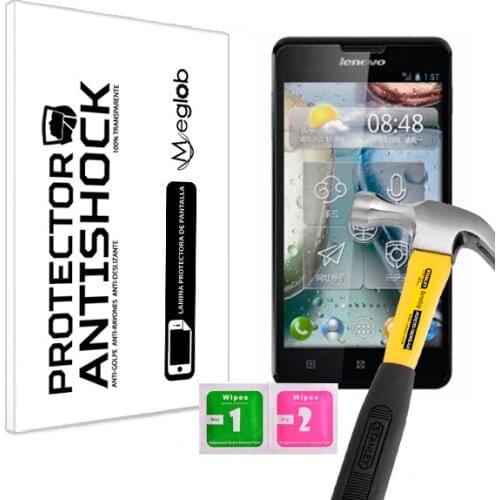 Protector de Pantalla Anti-Shock Anti-Golpe Anti-arañazos Compatible con Lenovo P780