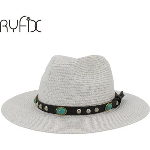 Casual outdoor sun hat for womens summer hat straw hat beach hat personalized HA100