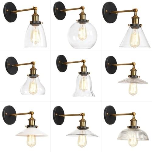 RH LOFT a retro nostalgia export the original agent rural industrial adornment wall lamp