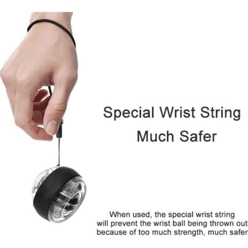 Wrist Ball Super Gyro powerball Finger grip self-starting arm force trainer relieve pressure colorlight wrist Ball Strengthen