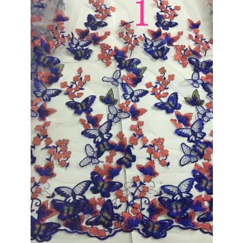 140cm width with 75cm polyester embroidery butterfly organza base guipure lace fabric,child garment fabric,XERY-JHC161231A