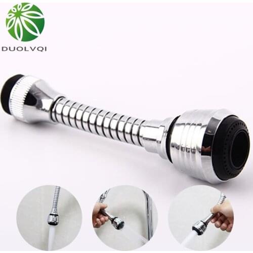 360 Degree Kitchen Faucet Extension Tube Adjustment Kitchen Faucet Accessories Bathroom Extension Water Tap Water Filter Foam