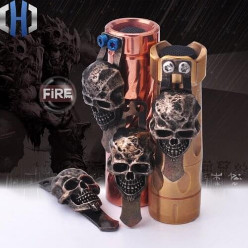 Universal Flashlight Back Clip Steel Fire Waist Clip Metal Flashlight External EDC Pocket Clip K Sheath Clip