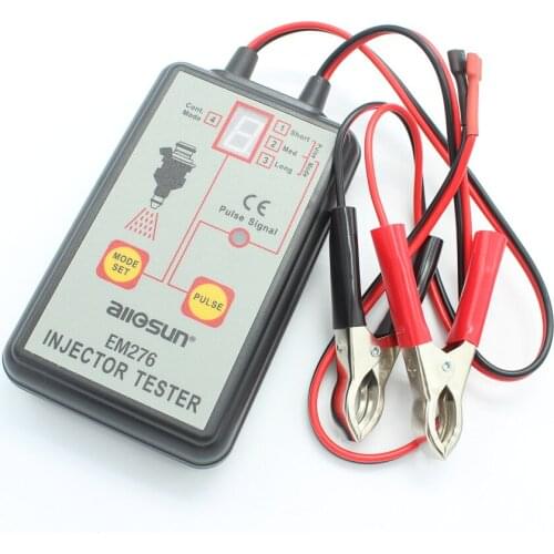 ALL SUN EM276 Injector Tester Fuel Injector 4 Pluse Modes Tester Powerful Fuel System Scan Tool Car Injector Nozzle Tester