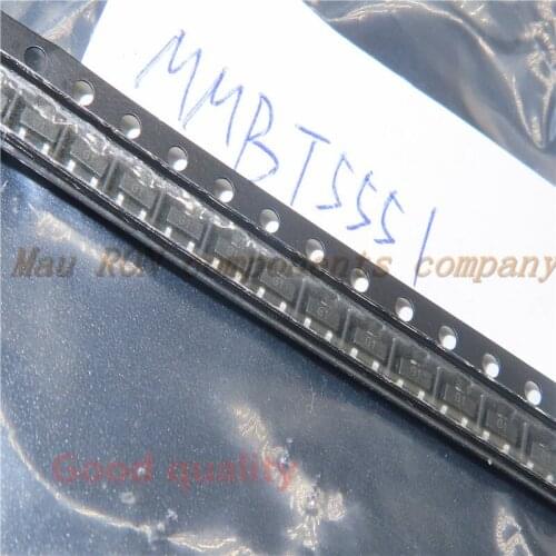 100PCS/LOT 2N5551 SOT23 MMBT5551 G1 SOT23-3 Bipolar Transistors - BJT PNP Transistor New original In Stock