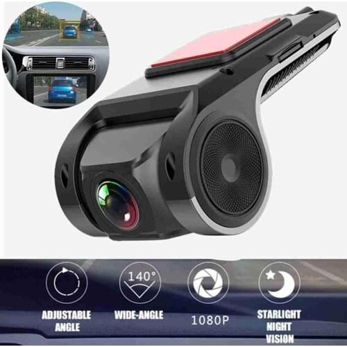 1080P 140° Dash Cam Hidding Car DVR Camera Recorder Sensor Video Auto Recorder Dash Camera