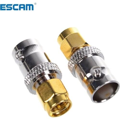 2pcs/lot SMA Male to BNC Female RF Adapter