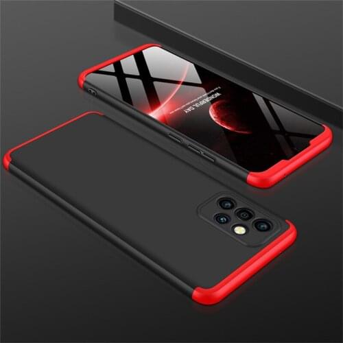 3 IN 1 Case For Samsung Galaxy A72 5G 360 Full Protection Case Shockprrof Matte Cover For Samsung A72 5G SM-A726B 4G SM-A725F