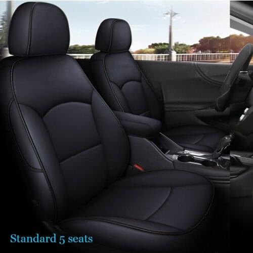 Custom Fit Full Set Car Seat Covers for Select Chevrolet Malibu XL2016 2017 2018 2019 2020 2021 Waterproof protection cushion