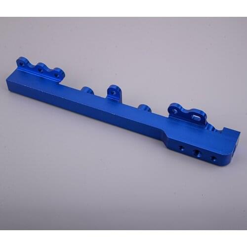 Car High Flow Volume Fuel Injector Rail Blue Aluminum Fit For Honda D Series SOHC D16