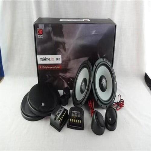 Free shipping 2sets 6.5inch Morel Speaker Car Audio: 1set Morel Maximo Ultra 602 2 way Component + 1set Morel Coax 6inch