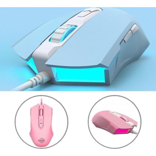 Silent Click Fine Workmanship High Sensitivity USB Mouse for Desktop